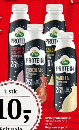 Dagli'Brugsen Arla Proteindrik tilbud