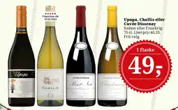 Dagli'Brugsen Upupa, Challis eller Cuvée Dissenay tilbud