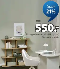JYSK Reol tilbud