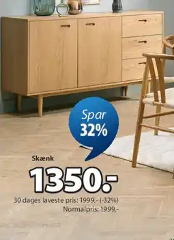 JYSK MARSTRAND skænk tilbud