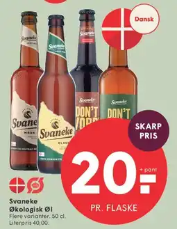 SPAR Svaneke Økologisk Øl tilbud
