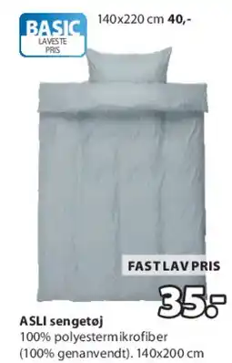 JYSK ASLI sengetøj tilbud