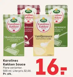 SPAR Karolines Køkken Sauce tilbud