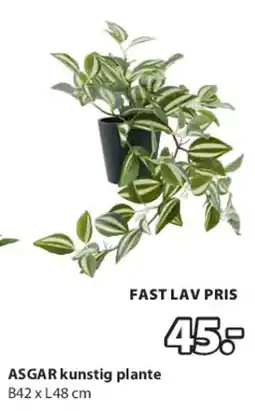 JYSK ASGAR kunstig plante tilbud