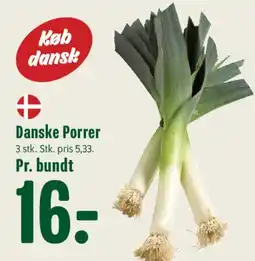 Min Købmand Danske Porrer tilbud