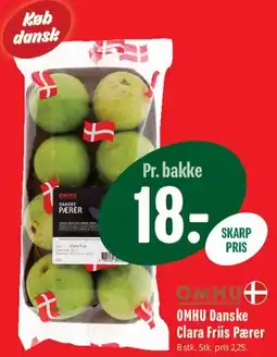 Min Købmand OMHU Danske Clara Friis Pærer tilbud
