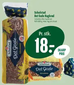 Min Købmand Schulstad Det Gode Rugbrød tilbud