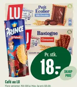 Min Købmand Café au LU tilbud