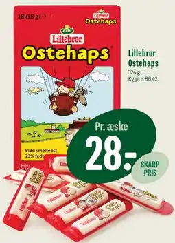 Min Købmand Lillebror Ostehaps tilbud