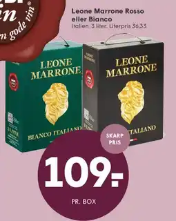 SPAR Leone Marrone — Rosso eller Bianco tilbud