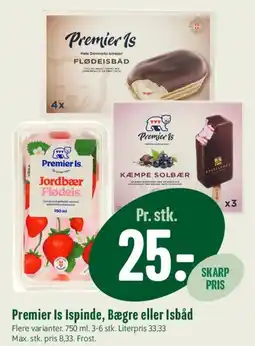 Min Købmand Premier Is Ispinde, Bæger eller Isbåd tilbud