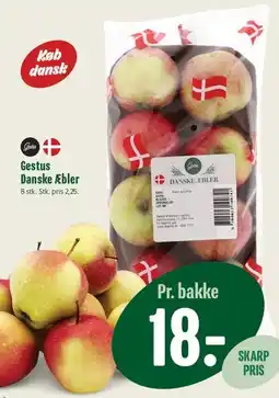 Min Købmand Gestus Danske Æbler tilbud