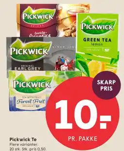 SPAR Pickwick Te tilbud