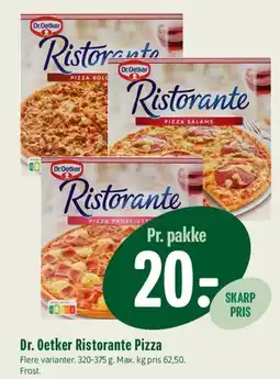 Min Købmand Dr. Oetker Ristorante Pizza tilbud