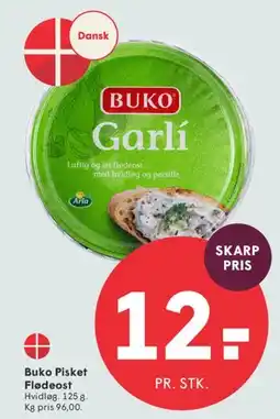 SPAR Buko Pisket Flødeost (Garli) tilbud