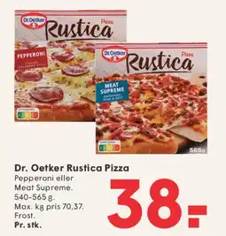 SPAR Dr. Oetker Rustica Pizza tilbud