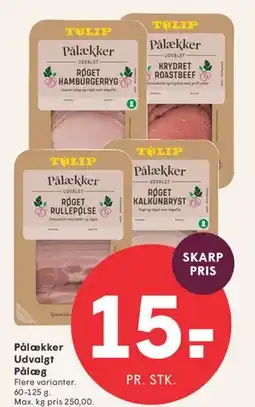 SPAR Pålækker - Udvalgt pålæg tilbud