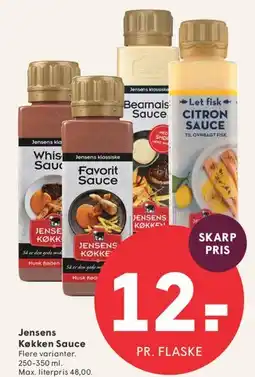 SPAR Jensens Køkken Sauce tilbud