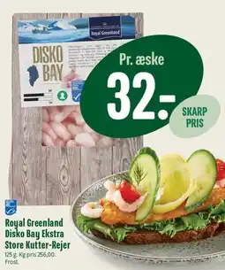 Min Købmand Royal Greenland Disko Bay Ekstra Store Kutter-Rejer tilbud