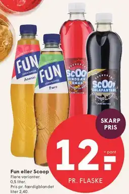 SPAR Fun eller Scoop tilbud