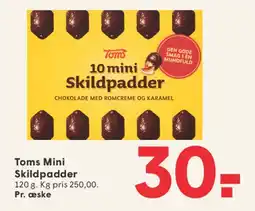 SPAR Toms Mini Skildpadder tilbud