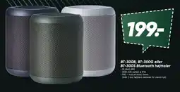 Bilka BT-300B, BT-300G eller BT-300S Bluetooth højttaler tilbud