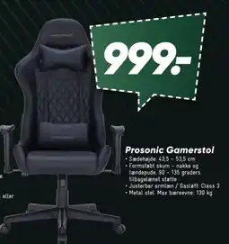Bilka Prosonic Gamerstol tilbud