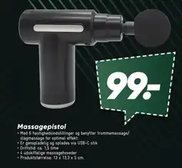 Bilka Massagepistol tilbud