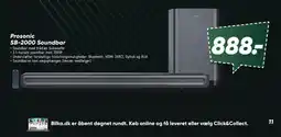 Bilka Prosonic SB-2000 Soundbar tilbud