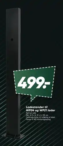 Bilka Ladestander til WP04 og WP21 lader tilbud