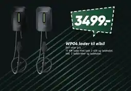 Bilka Prosonic WP04 lader til elbil tilbud