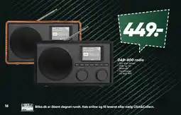 Bilka Prosonic DAB-800 radio tilbud