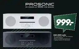 Bilka Prosonic DAB-2000 radio tilbud