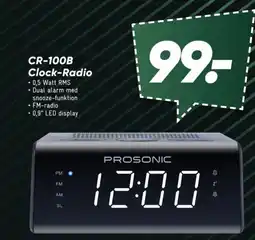 Bilka Prosonic Clock-Radio tilbud