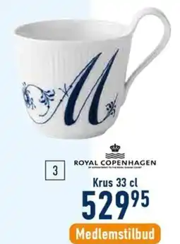 Imerco Royal Copenhagen Krus tilbud