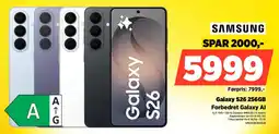 Power Samsung Galaxy S26 256GB tilbud