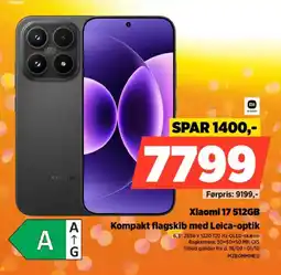 Power Xiaomi 17 512GB tilbud