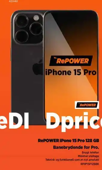 RePOWER iPhone 15 Pro 128 GB