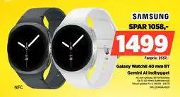 Power Samsung Galaxy Watch8 40 mm BT tilbud