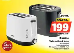 Power Point brødrister tilbud
