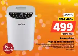 Power Point bagemaskine tilbud