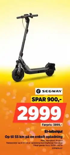 Power Segway El-løbehjul tilbud