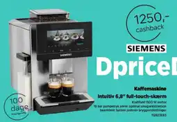 Power Siemens Kaffemaskine tilbud