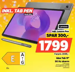 Power Lenovo Idea Tab 11" tilbud