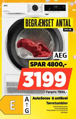 Power AEG Tørretumbler tilbud