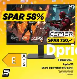 Power Cepter Alpha X3 tilbud