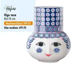 Imerco Bjørkås Olga vase tilbud