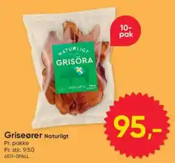 BigDollar Griseører Naturligt tilbud