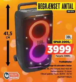 Power JBL Festhøjttaler tilbud