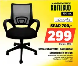 Power dacota Office Chair 100 - Kontorstol tilbud